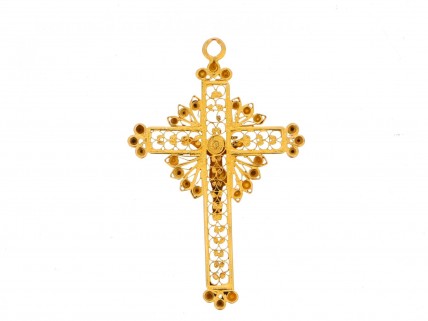 Pingente em OURO 19,2 kl – FILIGRANA