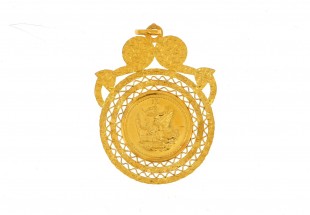 Medalha em OURO 19,2 kl