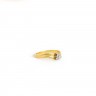 Anel 3 DIAMANTES  em OURO 19,2 kl