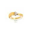 Anel 3 DIAMANTES  em OURO 19,2 kl