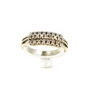 Anel com 25 DIAMANTES em OURO 19,2 kl
