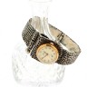 Bracelete com Relógio “MELOISE 17 RUBIS” ANTIGO em OURO 19,2 kl e PRATA