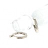 Argolas com 12 DIAMANTES com 19,2 kl