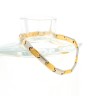 Pulseira Bicolor em OURO 19,2 kl