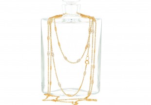 Cordão Trancelim em OURO 19,2 kl – FILIGRANA