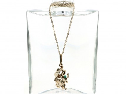 Colar com Medalha em PRATA 925