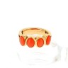 Anel ANTIGO em OURO 19,2 kl CORAL