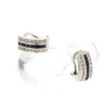 Brincos com 36 DIAMANTES e 18 TOPÁZIOS em OURO 19,2kl