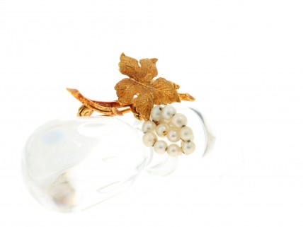 Alfinete de Peito em OURO 19,2 kl