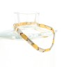 Pulseira Bicolor em OURO 19,2 kl