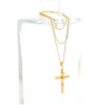 Fio com Crucifixo em OURO 18 kl