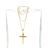 Fio com Crucifixo em OURO 18 kl