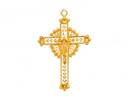 Medalha em OURO 19,2 kl – FILIGRANA
