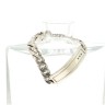 Pulseira em Prata 925 com 3 DIAMANTES