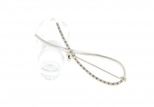 Alfinete de Peito com 25 DIAMANTES em OURO 19,2 kl