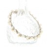 Pulseira com 48 DIAMANTES em OURO 19,2 kl