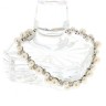 Pulseira com 48 DIAMANTES em OURO 19,2 kl