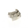 Anel ALTA JOALHARIA com 15 DIAMANTES em OURO 19,2 kl