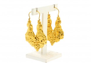 Brincos Barrocos em OURO 19,2 kl