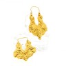 Brincos Barrocos em OURO 19,2 kl
