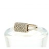 Anel com 50 DIAMANTES em OURO 19,2 kl