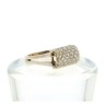 Anel com 50 DIAMANTES em OURO 19,2 kl