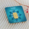 Lingote em OURO Fino 999,9 de 0,1g NZP