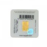 Lingote em OURO Fino 999,9 de 0,1g NZP