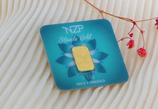 Lingote em OURO Fino 999,9 de 0,1g NZP