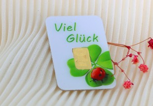 Lingote em OURO Fino 999,9 de 0,1g NZP