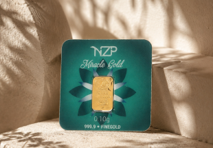 Lingote em OURO Fino 999,9 de 0,1g NZP