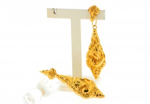 Brincos ANTIGOS em OURO 19,2 kl