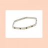 Bracelete em PRATA 925 e OURO