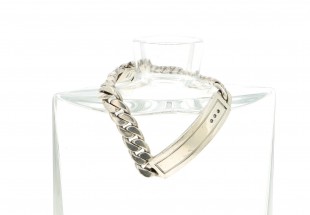 Pulseira em Prata 925 com 3 DIAMANTES