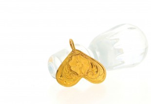 Borboleta em OURO 19,2 kl