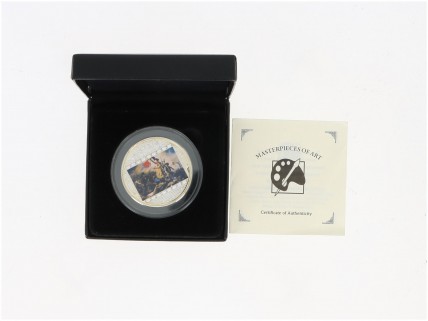 Moeda 20DÓLARES COMEMORATIVA em PRATA 999