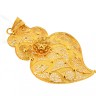 Medalhão Coração de Viana em OURO 19,2 kl – FILIGRANA