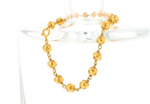 Pulseira em OURO 19,2 kl – FILIGRANA