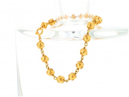 Pulseira em OURO 19,2 kl – FILIGRANA