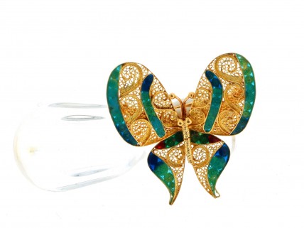 Alfinete Peito em OURO 19,2 Kl – FILIGRANA