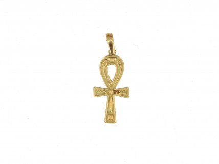 Pingente ANKH em OURO 18 kl