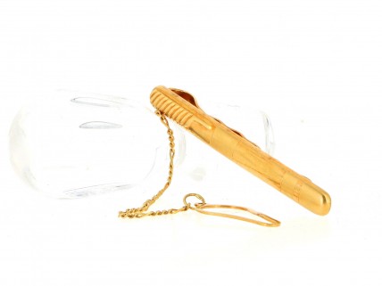 Alfinete de Gravata em OURO 19,2 kl
