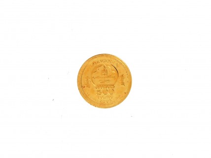 Moeda 500 TOGROG 2003 em OURO 24 kl