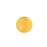 Moeda 50 CENTS 2006 em OURO 24 kl 