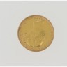 Moeda Libra Rainha VICTORIA 1866 em OURO 22 kl