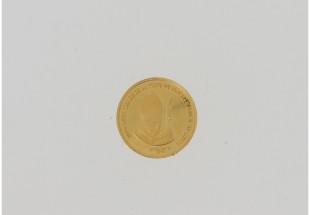 Moeda 20 FRANCOS 2000 em OURO 24 kl