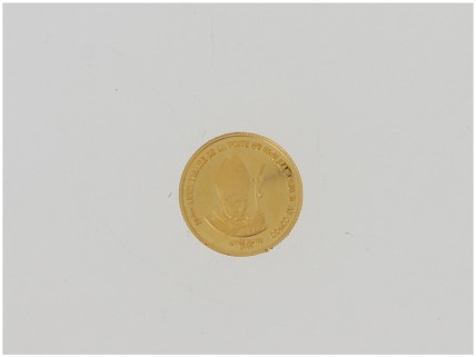 Moeda 20 FRANCOS 2000 em OURO 24 kl