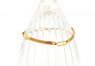 Pulseira Bicolor em OURO 19,2 kl