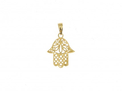 Medalha HAMSÃ em OURO 19,2 kl – FILIGRANA