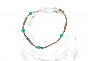 Pulseira em PRATA dourada 835